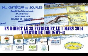 34 ième criterium des Squales Guadeloupe